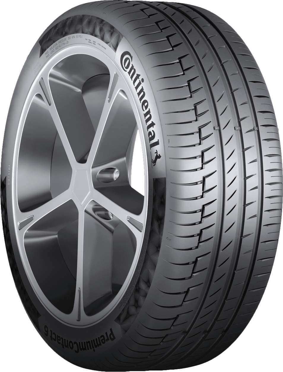 275/40R21 Continental PremiumContact 6 - SSR - EV Compatible|Performance|Run-Flat|Summer