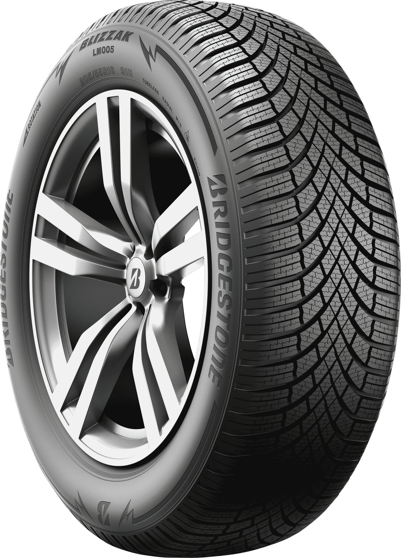265/40R21 Bridgestone Blizzak LM005 - 3PMS|Directional|Performance|Winter