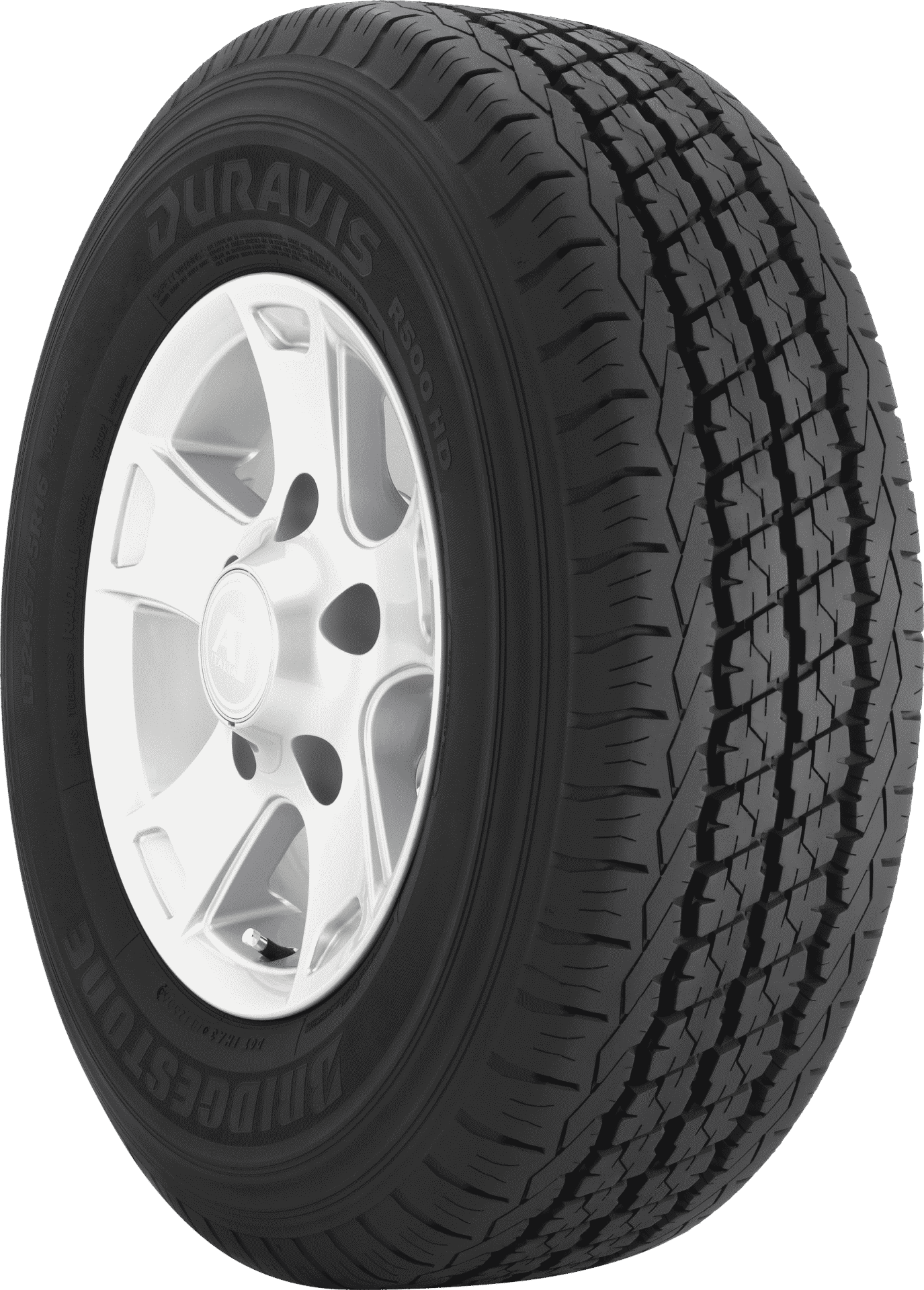 LT225/75R16 Bridgestone Duravis R500 HD - All Season