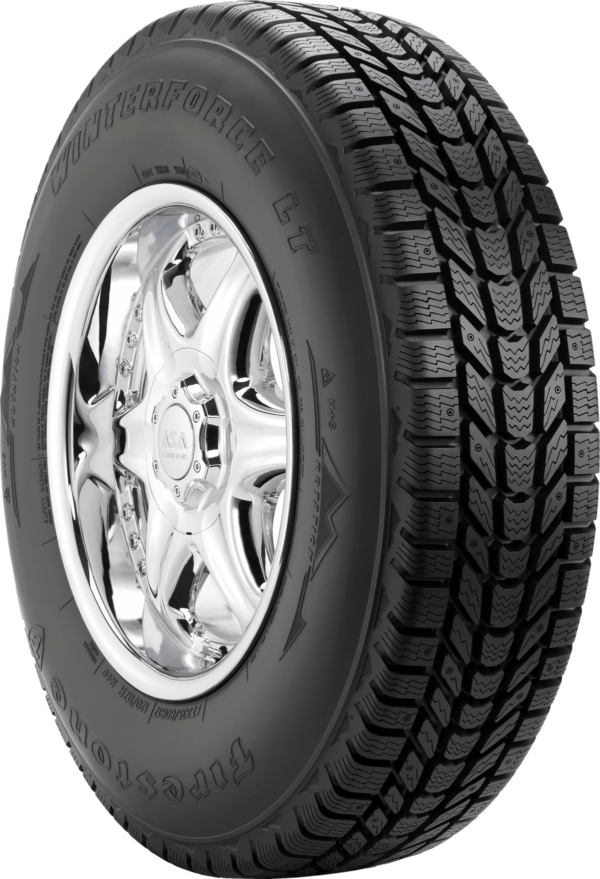 Strong best tires for snow and summer Firestone WinterForce LT 3PMS|Studdable|Winter.  We have the the best Tire Sale and Tire Clearance deals today!