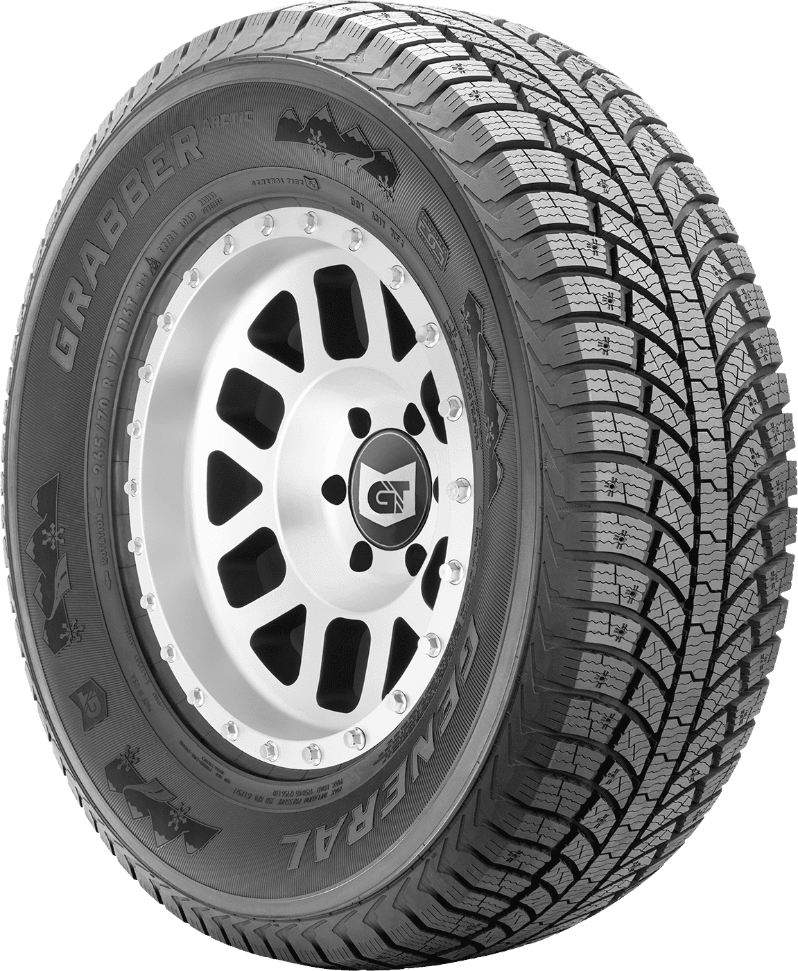 245/70R17 General Grabber Arctic - 3PMS|Studdable|Winter